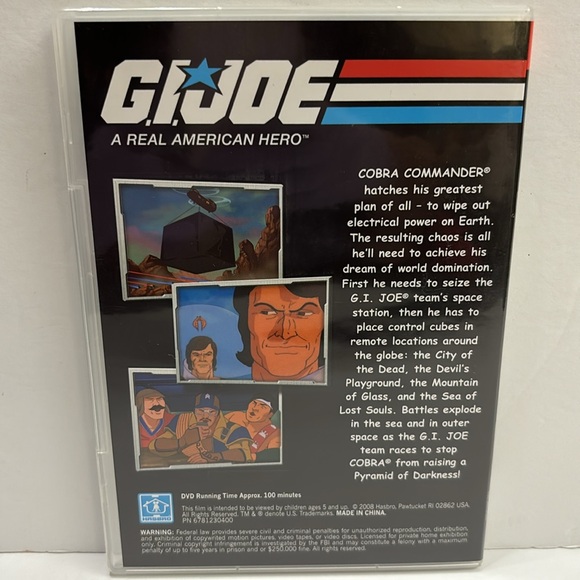 G.I Joe Pyramid Of Darkness DVD - Picture 2 of 3